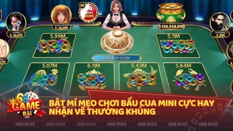 Bật mí mẹo chơi Bầu Cua mini cực hay nhận về thưởng khủng